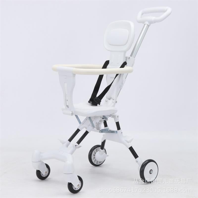 Walking Baby Artifact Travel Light Can Be A Key Folding Two-Way Out Of High Landscape Baby Stroller - Image 1